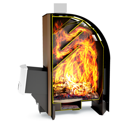 Печь для бани Теплодар Лагуна-12 ТК в Гомеле