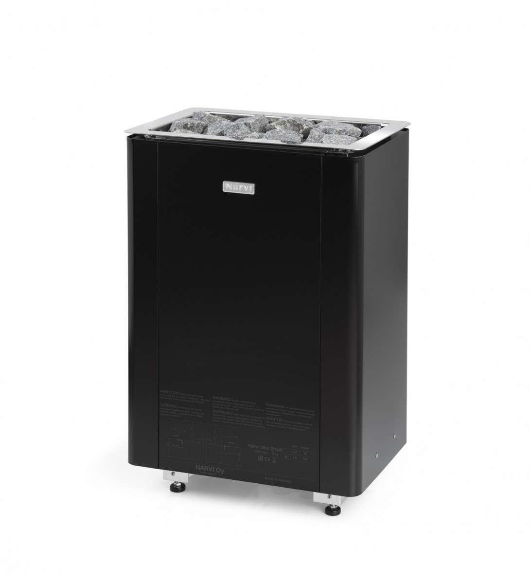 Электрическая печь Narvi Ultra Small чёрная 9 кВт Амазонка бай фото в Гомеле