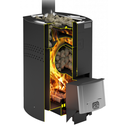 Печь для бани Теплодар Домна 20 ЛК в Гомеле