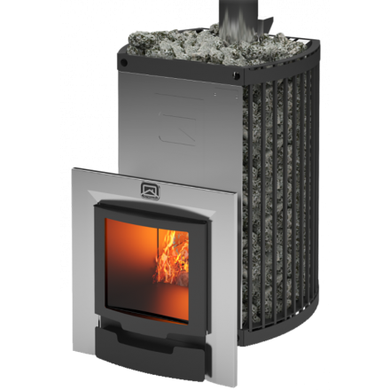 Печь для бани Теплодар Домна-Сетка 20 ЛК Панорама Амазонка бай фото в Гомеле