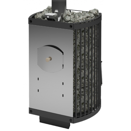 Печь для бани Теплодар Домна-Сетка 20 ЛК Панорама в Гомеле