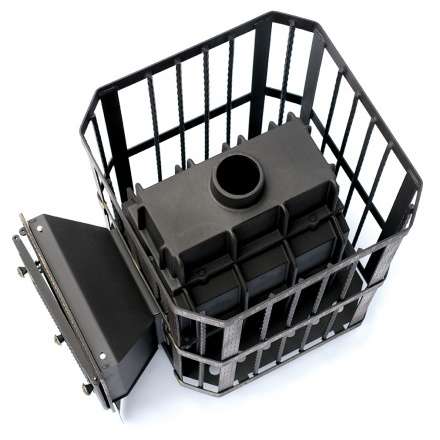 Печь банная Сибирь-24 с каминной дверцей в Гомеле