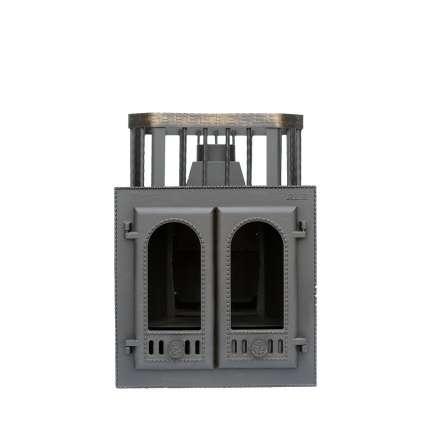 Печь банная Сибирь-24 с двухстворчатой каминной дверцей в Гомеле