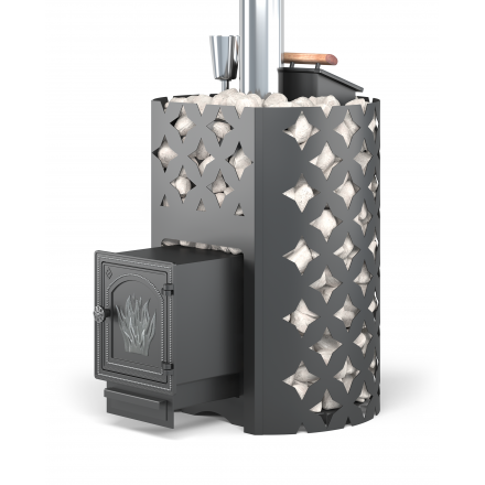 Банная печь ЭТНА 18 (ДТ-4) Закрытая каменка Амазонка бай фото в Гомеле