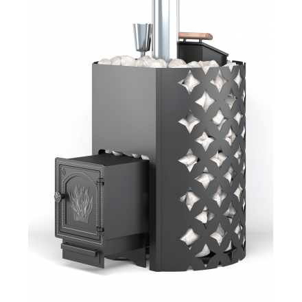 Банная печь ЭТНА 24 (ДТ-4) Закрытая каменка Амазонка бай фото в Гомеле