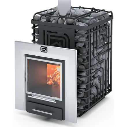 Печь для бани Теплодар Сибирский Утес-20 ЛП Профи Панорама Амазонка бай фото в Гомеле