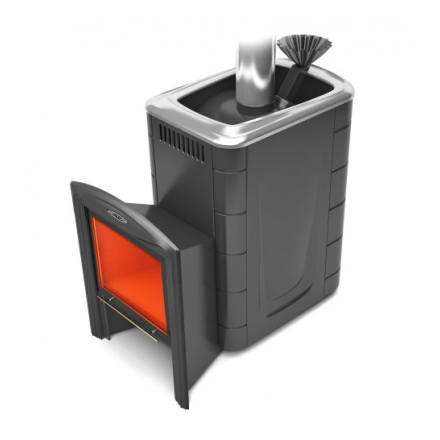 Печь для бани Термофор Гейзер Супер Inox Витра ЗК антрацит Амазонка бай фото Печь для бани Термофор Гейзер Супер Inox Витра ЗК антрацит купить в Гомеле