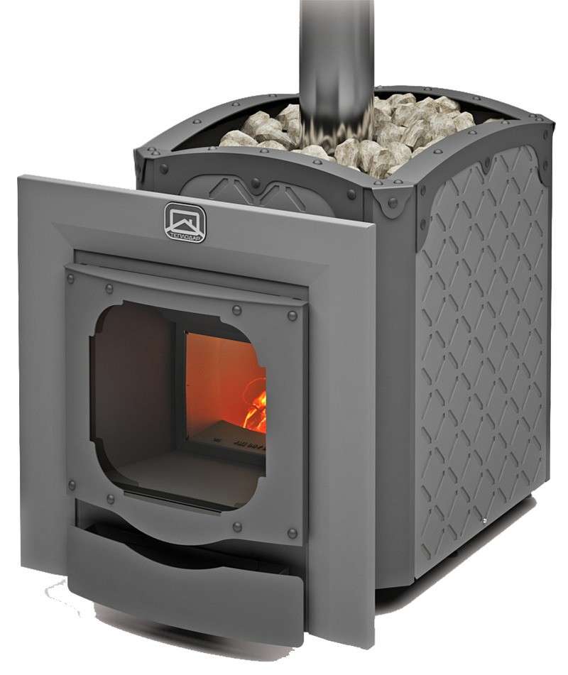 Печь для бани Теплодар Былина-18Ч Панорама Амазонка бай фото в Гомеле