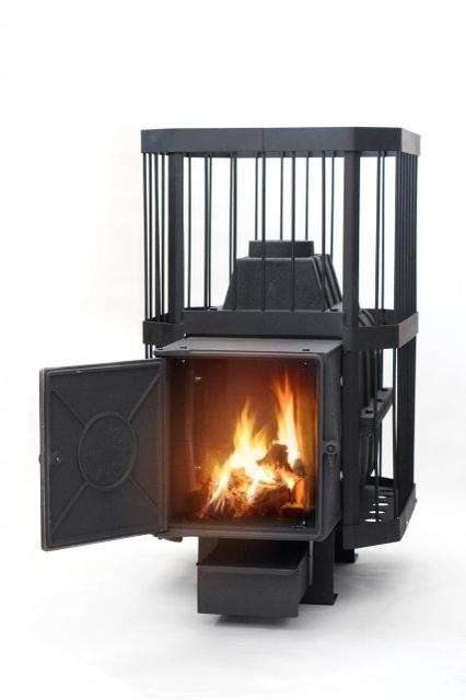 Печь банная чугунная СИБИРЬ-18 чугунная дверка (сетка) Амазонка бай фото в Гомеле