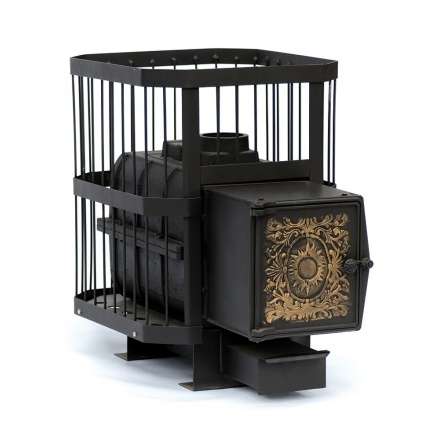 Печь банная чугунная СИБИРЬ-18 чугунная дверка (сетка) в Гомеле