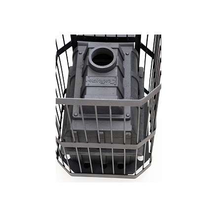 Печь банная Сибирь-24 (панорамное стекло, сетка квадрат) в Гомеле