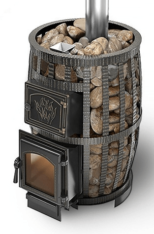 Печь для бани Везувий Легенда Русский Пар Ковка 18 (270) б/в в Гомеле