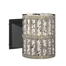 Печь для бани Везувий Скиф Ковка 16 Панорама в Гомеле