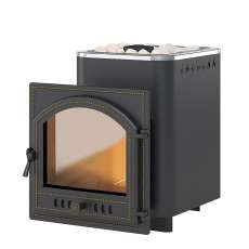 Печь для бани Везувий Русичъ Антрацит 16 (205) Амазонка бай фото в Гомеле