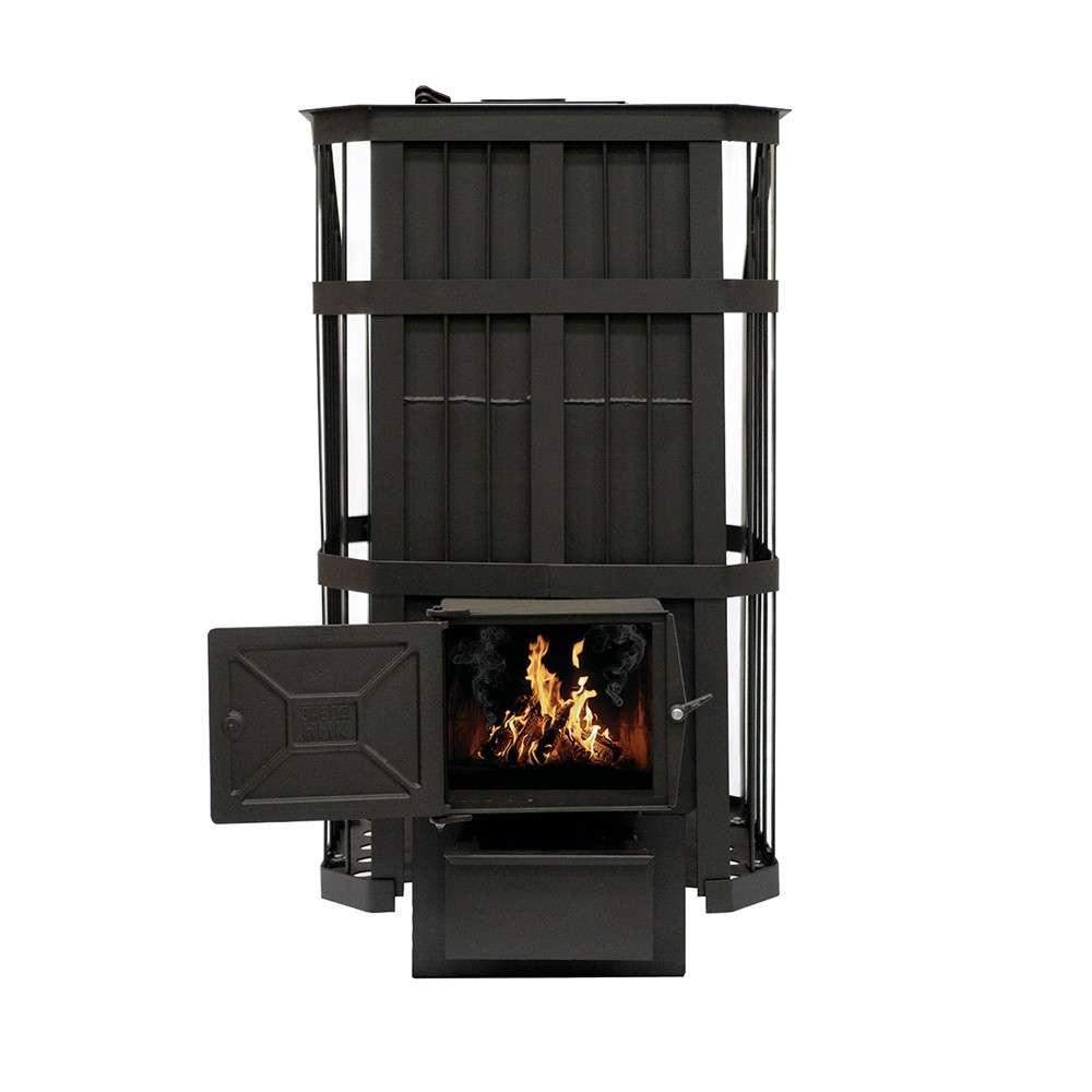 Печь банная Сибирь с закрытой каменкой Амазонка бай фото в Гомеле