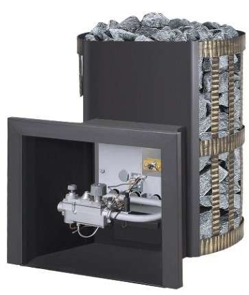 Печь газодровяная для бани Везувий Скиф Ковка 18 (ДТ-3) купить в Гомеле