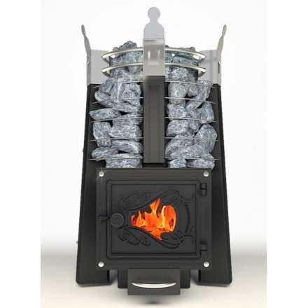 Печь для бани Добросталь Августа стоун стронг со стеклянной дверкой Амазонка бай фото в Гомеле