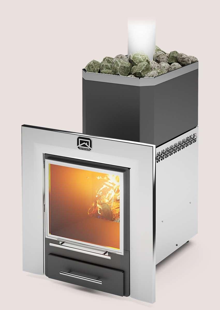 Печь для бани Теплодар Русь-12 ЛНЗП Профи Панорама (1.1) Амазонка бай фото в Гомеле