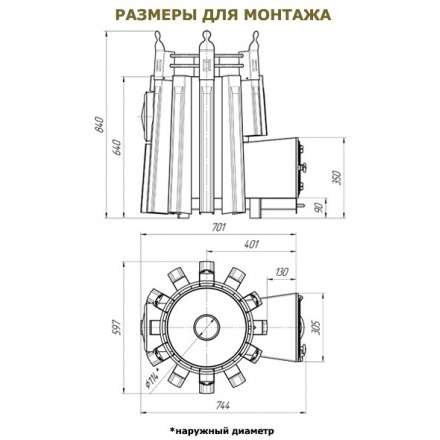 Печь для бани Добросталь Екатерина Великая в Гомеле