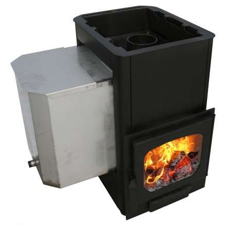 Печь для бани Варвара Мини навесн. пан. дверь укор. топка купить в Гомеле