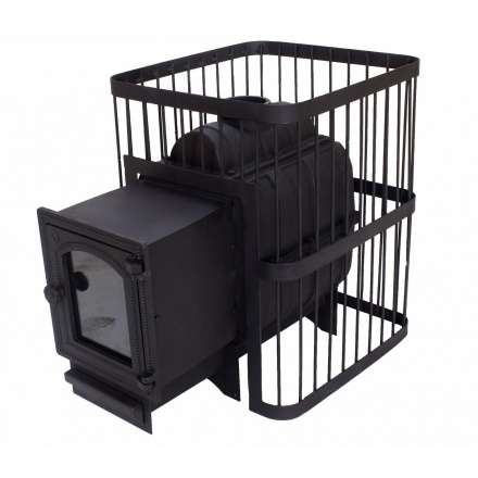 Печь банная ComfortProm РЕТРО ЧУГУН стекло 20 м3 купить в Гомеле