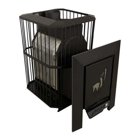 Банная печь Пегас 16 нерж сетка фото в Гомеле