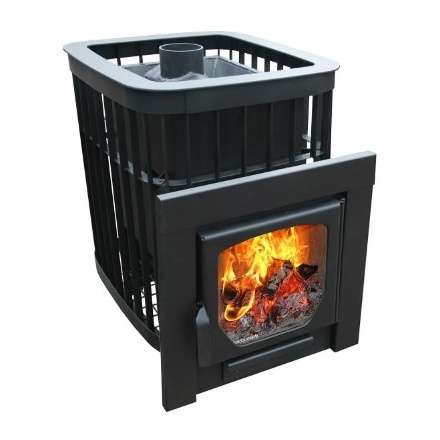 Печь для бани Варвара Каменка Мини с/к пан. дв. ук. топка купить в Гомеле