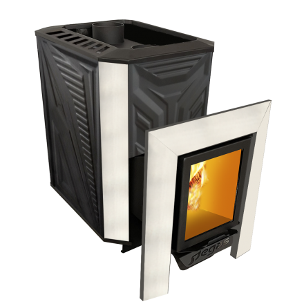 Банная печь Пегас 26 нерж со стеклом конвекция амазонка бай фото в Гомеле