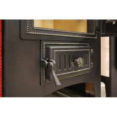 Купить стальной камин Везувий ПК-01 (270) в Гомеле фото в интерьере в Гомеле