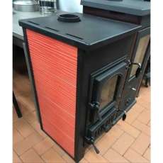 Купить Печь-камин Везувий ПК-01 (270) красная 9 кВт в Гомеле в Гомеле