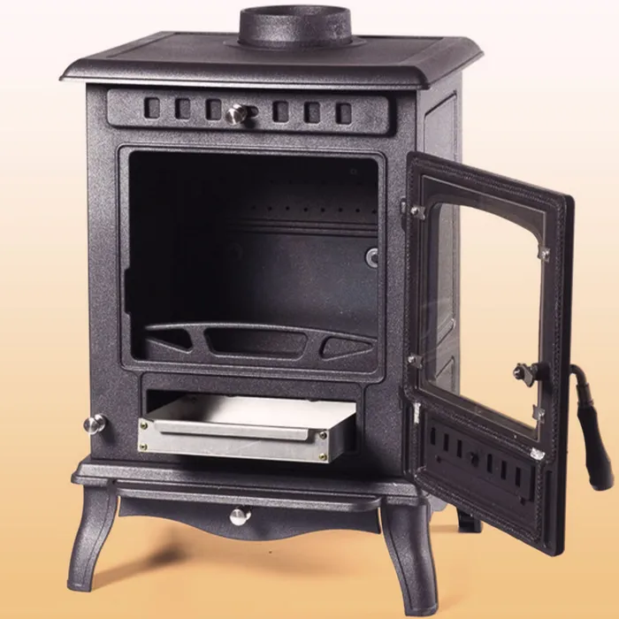 Печь-камин чугунный FireWay Erik в интерьере чёрный Амазонка бай фото в Гомеле