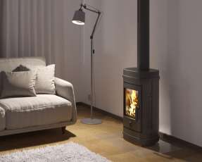 Стальной дедорогой камин EVEREST F7 фото в Гомеле