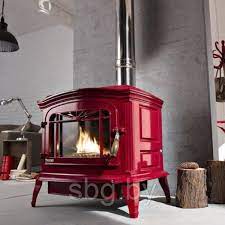 Печь-камин чугунный Invicta Bradford в интерьере Амазонка бай фото в Гомеле