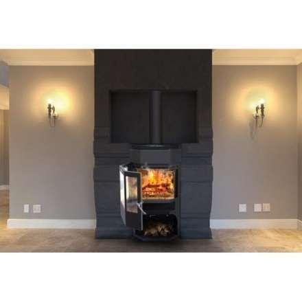 Стальная печь-камин Сибирь 8 фото в Гомеле