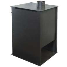 Купить Печь-камин Варвара Гармония 105 (черная) в Гомеле в Гомеле