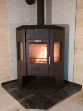 Отопительная печь-камин Сибирь 15 фото в интерьере в Гомеле