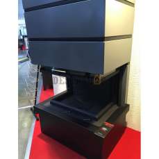 Стальной камин Родос 800 черный фото в Гомеле