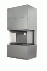 Камин Родос 800 ГРАФИТ шамот черный в Гомеле