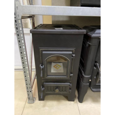 купить Печь-камин Везувий ПК-01 (270) c плитой бежевая 9 кВт в Гомеле в Гомеле