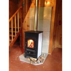 купить Печь-камин Везувий ПК-01 (270) c плитой бежевая 9 кВт в Гомеле в Гомеле