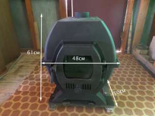 Купить Печь отопительная чугунная Везувий Триумф 180 с т/о в Гомеле в Гомеле