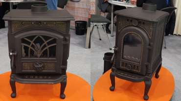 Недорогой камин Сибирь 7 чугунная фото в интерьере в Гомеле