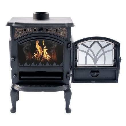 Печь-камин Сибирь 7 чугунная фото в Гомеле