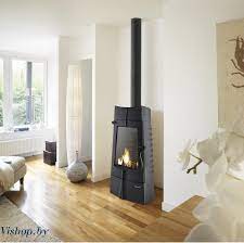 Печь-камин чугунный Invicta Chamane 14 в интерьере Амазонка бай фото  в Гомеле