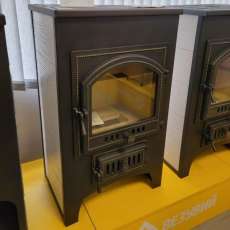 Купить Печь-камин Везувий ПК-01 (205) c плитой бежевая 12 кВт в Гомеле в Гомеле