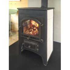 Купить Печь-камин Везувий ПК-01 (205) c плитой бежевая 12 кВт в Гомеле в Гомеле