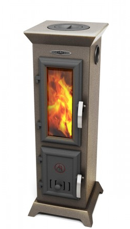 Отопительная печь Термофор Статика Тетра Мини, чёрная бронза Амазонка бай фото в Гомеле