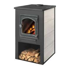 Камин ЭТНА (ДТ-4С) с плитой для дома и дачи Амазонка бай фото в Гомеле