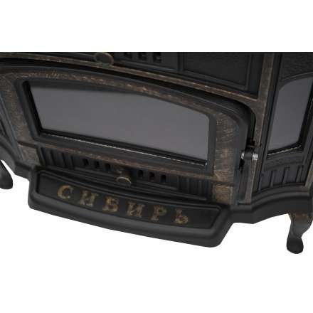 Стильная печь-камин Сибирь 10 чугунная Фото в Гомеле