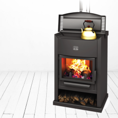 Недорогой камин с дровницей Теплодар ОВ-120 (прямой) фото в Гомеле